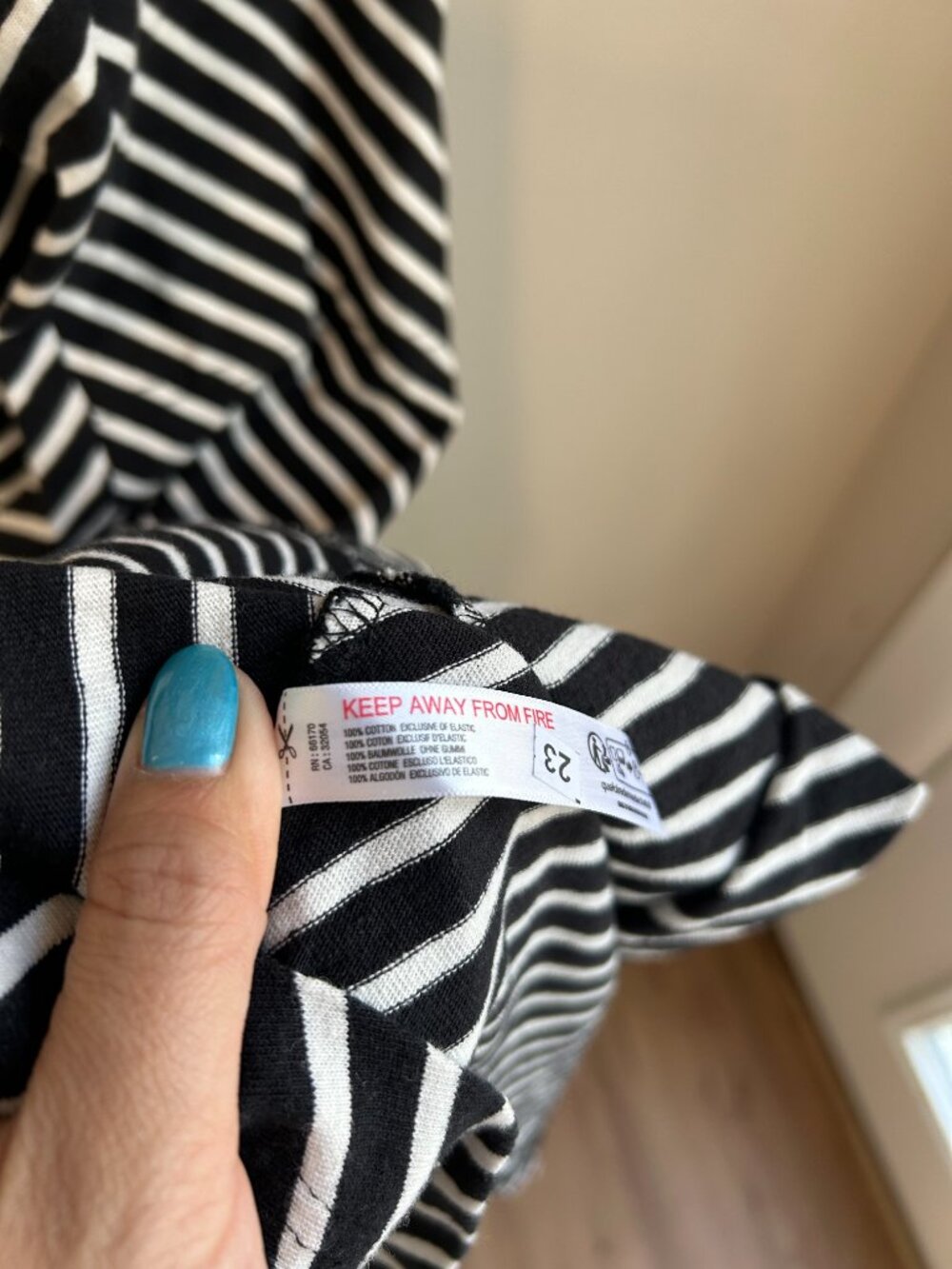 Free People Free-est Cecilia Midi Dress NWT M Black White Stripe Tie Strap Coast - Picture 6 of 12